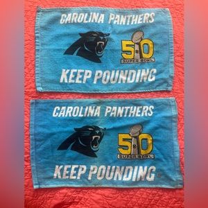 Super Bowl 50 Panthers Towels